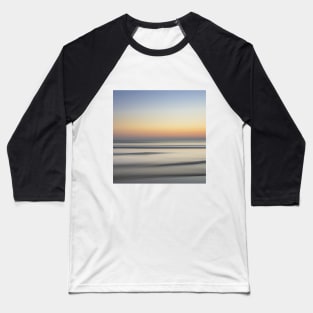 SCENERY 13 - White Sand Beach Blue Sky Horizon Baseball T-Shirt